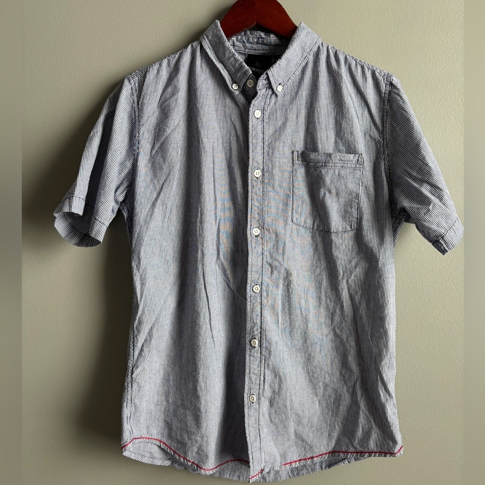 Burnside Men’s Short Sleeve Button Down Shirt